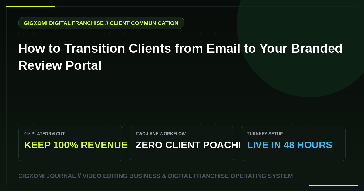 How to Transition Clients from Email to Your Branded Review Portal